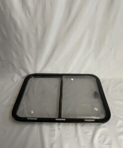 Ausstellfenster mit Rahmen, Dometic, 900 x 520 mm, schwarz getönt