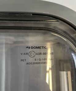 Ausstellfenster mit Rahmen, Dometic, 800 x 450 mm, anthrazit