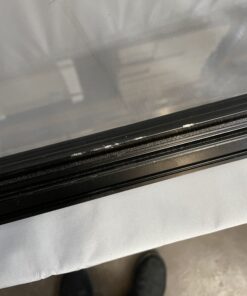 Ausstellfenster mit Rahmen, Dometic, 1400 x 600 mm, schwarz