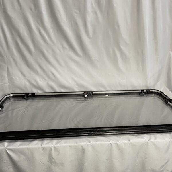 Ausstellfenster mit Rahmen, Dometic, 1400 x 600 mm, schwarz