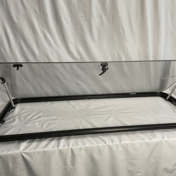 Ausstellfenster mit Rahmen, Dometic, 1400 x 600 mm, schwarz