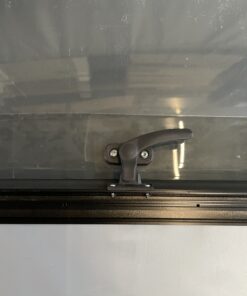 Ausstellfenster S7 P mit Rahmen, Dometic, 800 x 450 mm, schwarz getönt