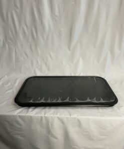 Ausstellfenster mit Rahmen als Ersatzteilspender, 800 x 450 mm, Undicht!