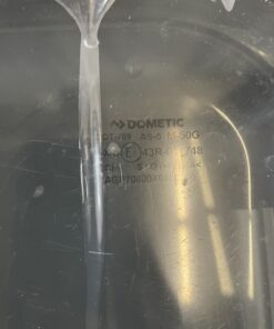 Ausstellfenster mit Rahmen als Ersatzteilspender, 800 x 450 mm, Undicht!