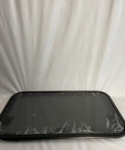 Ausstellfenster mit Rahmen, Dometic, 800 x 450 mm, schwarz getönt