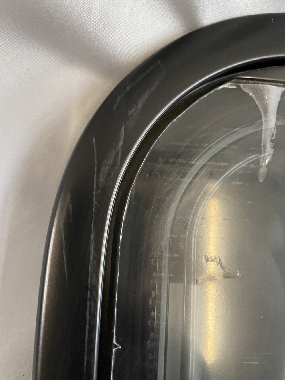 Ausstellfenster mit Rahmen, Dometic, 800 x 450 mm, schwarz getönt