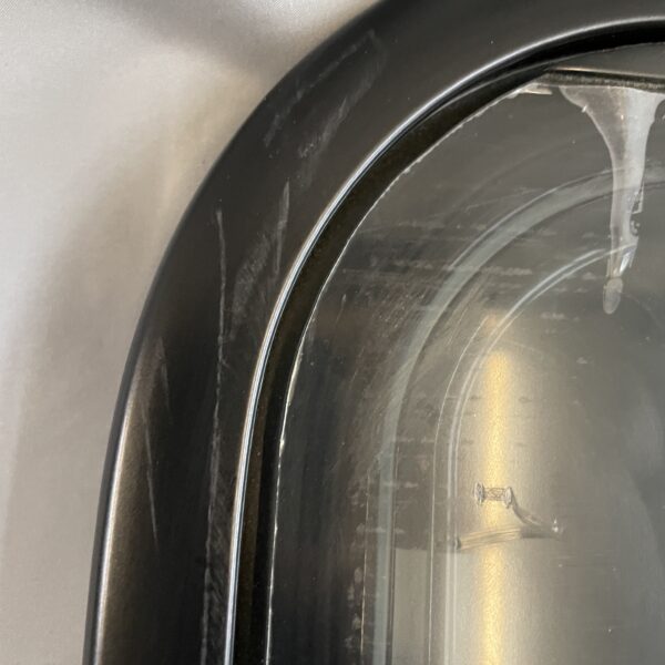 Ausstellfenster mit Rahmen, Dometic, 800 x 450 mm, schwarz getönt