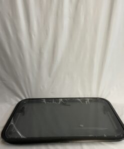 Ausstellfenster mit Rahmen, Dometic, 800 x 450 mm, schwarz getönt