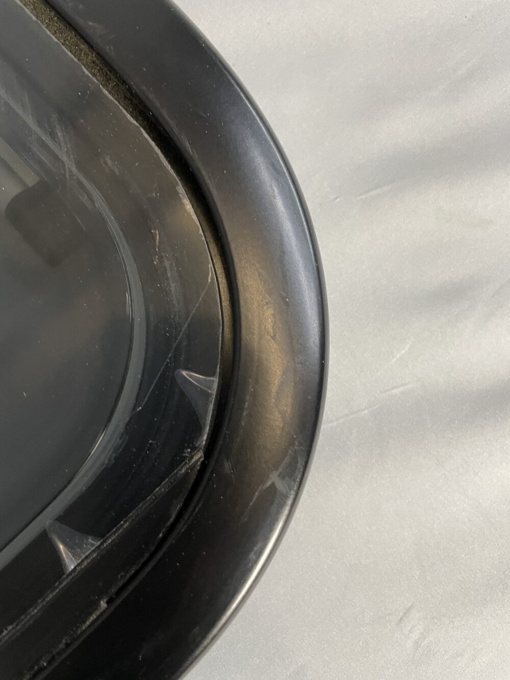 Ausstellfenster mit Rahmen, Dometic, 800 x 450 mm, schwarz getönt