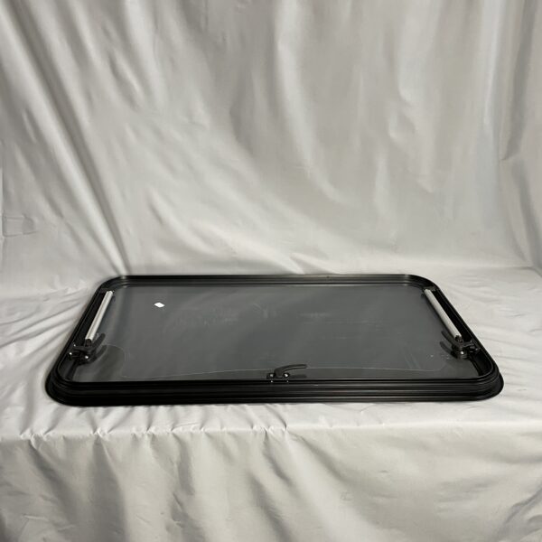 Dometic Ausstellfenster mit Rahmen, 900 x 520 mm, schwarz getönt