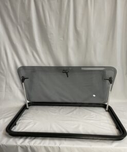 Dometic Ausstellfenster mit Rahmen, 900 x 520 mm, schwarz getönt