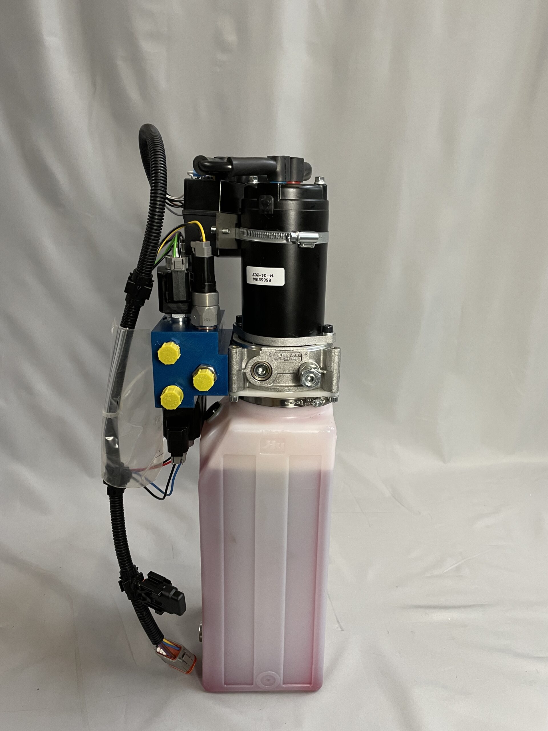 Hydraulik -Pumpe mit Verteiler und Öltank von Ravioli, Model ETLD18A1