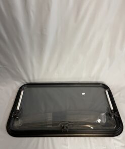 Ausstellfenster mit Rahmen, Dometic, 800 x 450 mm, schwarz