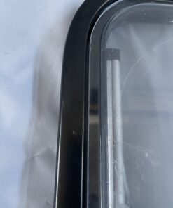 Ausstellfenster S7 mit Rahmen, Dometic, 800 x 450 mm, schwarz