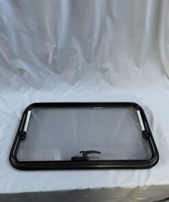 Ausstellfenster S7 mit Rahmen, Dometic, 800 x 450 mm, schwarz