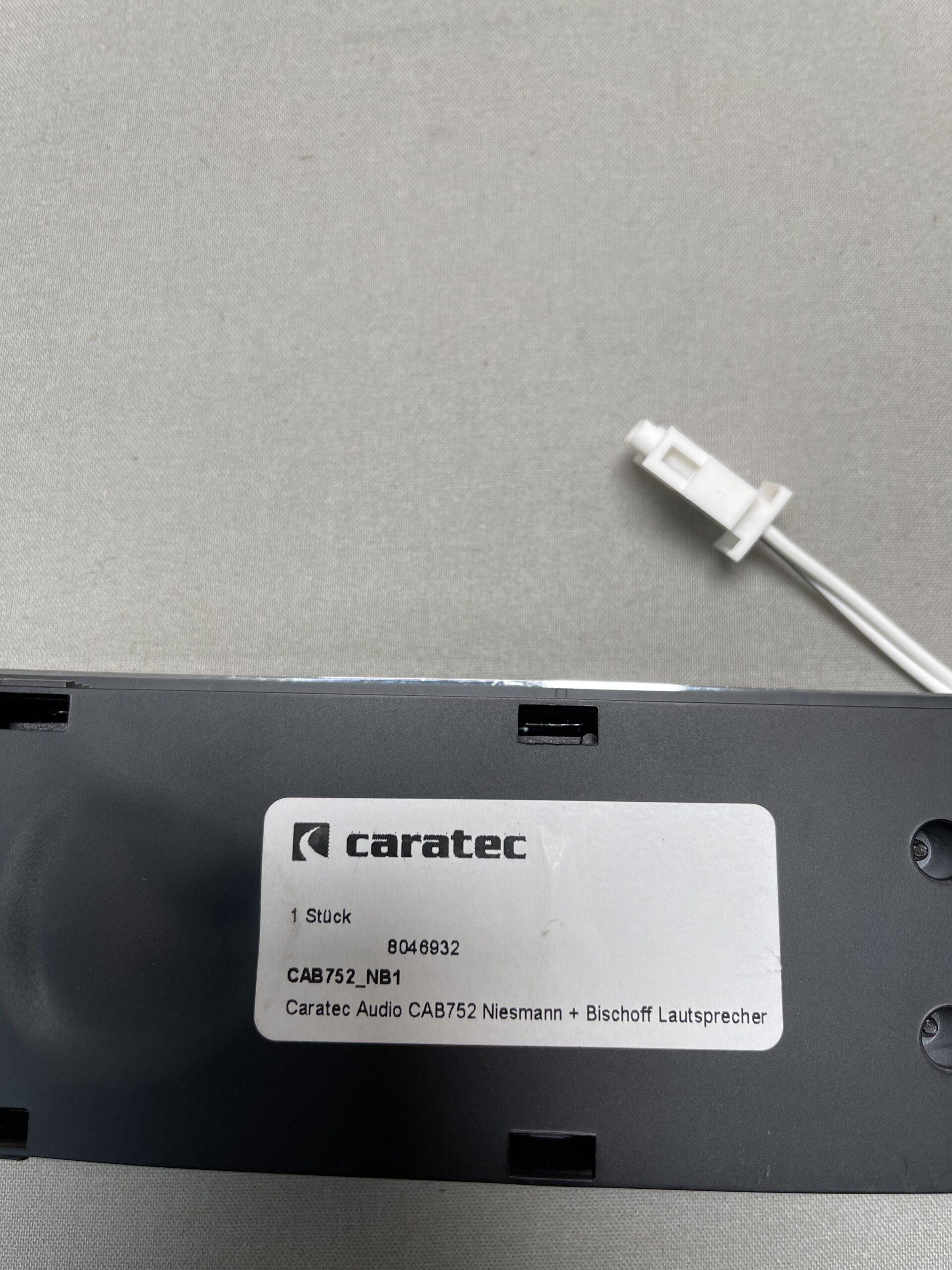 Caratec Audio CAB752 Niesmann & Bischoff Lautsprecher + Aufbaugehäuse
