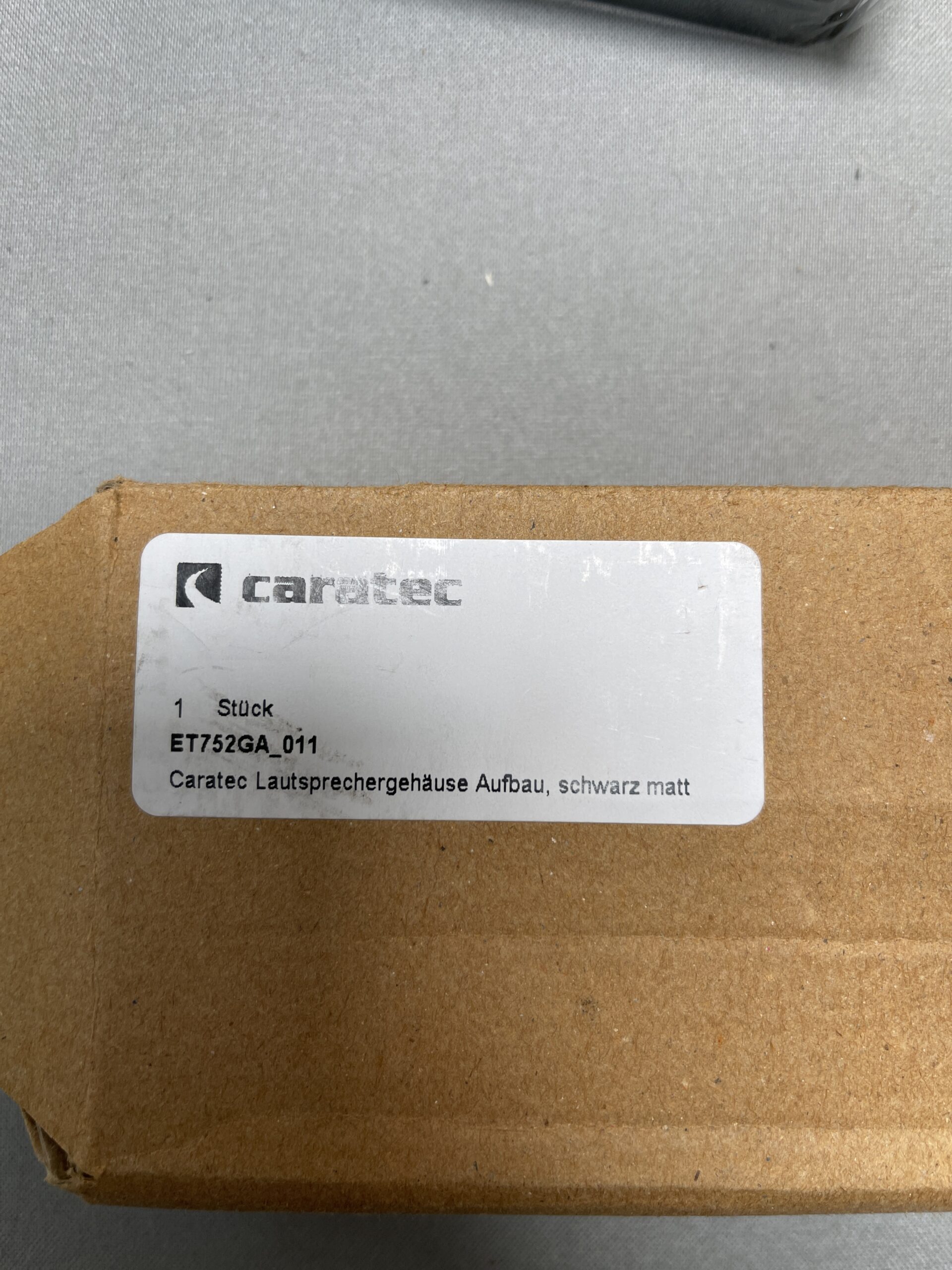 Caratec Audio CAB752 Niesmann & Bischoff Lautsprecher + Aufbaugehäuse