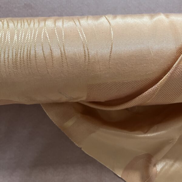 10 Meter Gardinenstoff Meterware Gold Orange mit Muster Innenausbau Camper