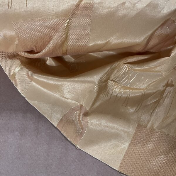 10 Meter Gardinenstoff Meterware Gold Orange mit Muster Innenausbau Camper