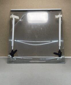 Ausstellscheibe von Dometic für S4 Fenster, Klarglas, 550 x 600 mm