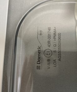 Ausstellscheibe von Dometic für S4 Fenster, Klarglas, 550 x 600 mm