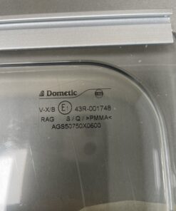 Ersatzscheibe für Dometic  S4 Fenster für Ausschnittsmaß 750x600 mm