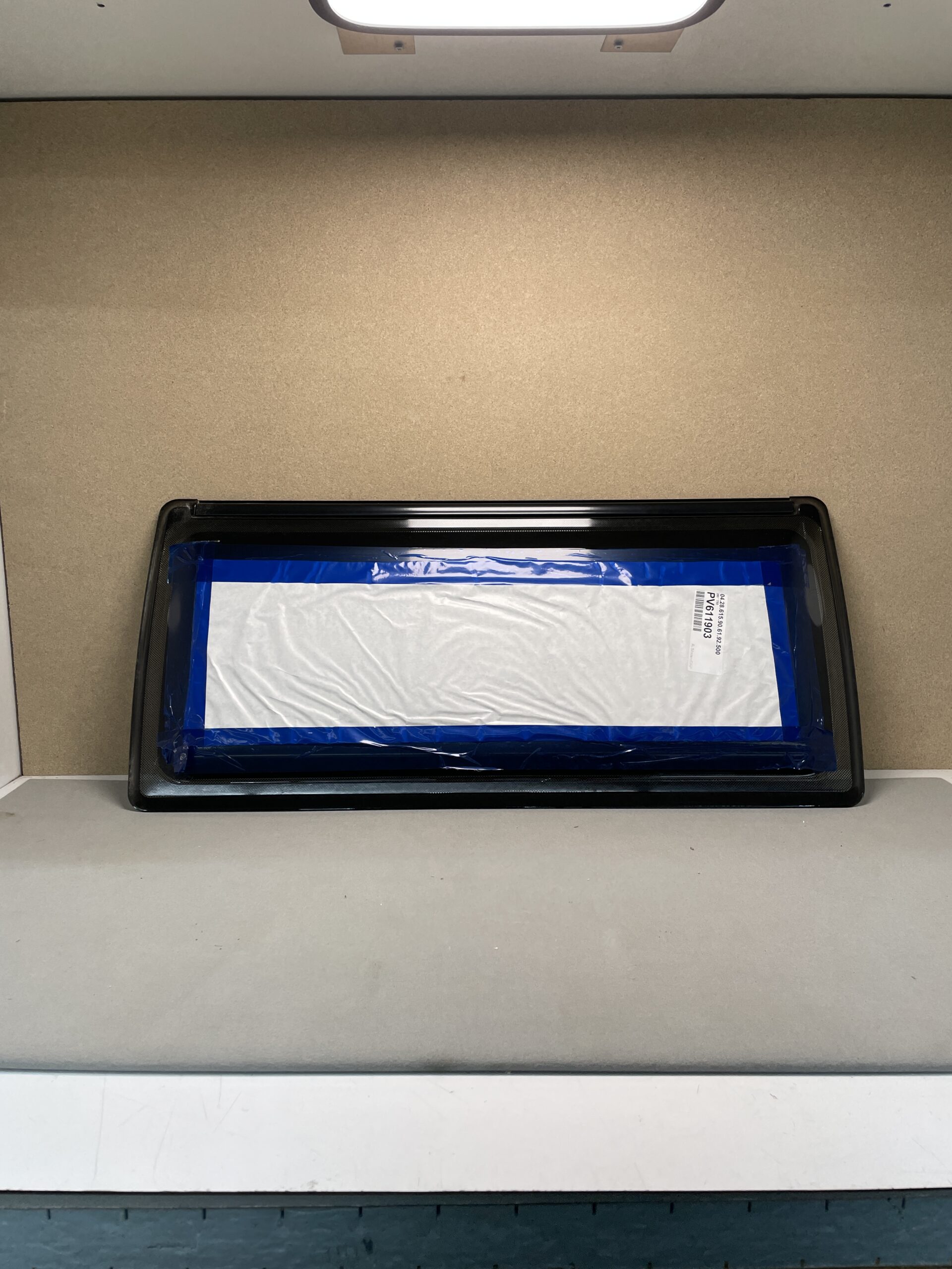 Ersatzscheibe, Polyplastic, 280 x 750 mm