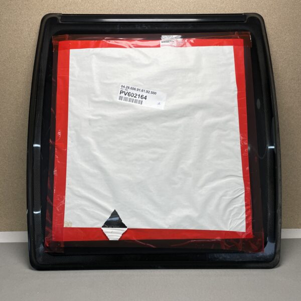 Ersatzscheibe, Polyplastic, Milchglas, 433 x 450 mm