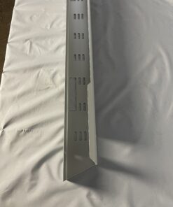 Schreibtisch Kabelwanne horizontal silber inkl. Anleitung + Schrauben