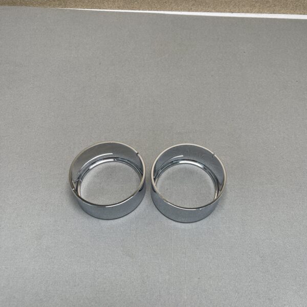 Schneider Abdeckung Ring Chrome Häfele 7cm 2-er Set