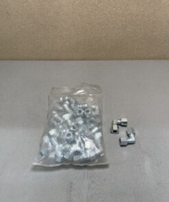 Gaswinkelverschluss RVS 90° 10x10 25-er Set