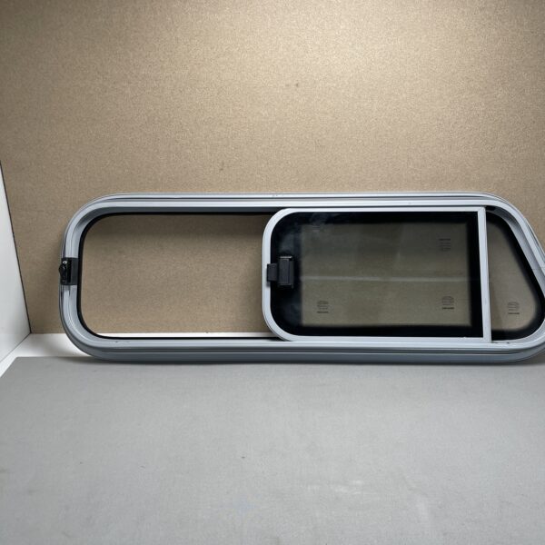 Mekuwa Aluminium Schiebefenster (Schräge Seite) 900x300 grau