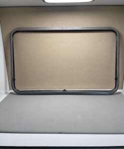 Dometic Rahmen Alu für Ausstellfenster ohne Glas 1000x600 mm grau S7/S7P