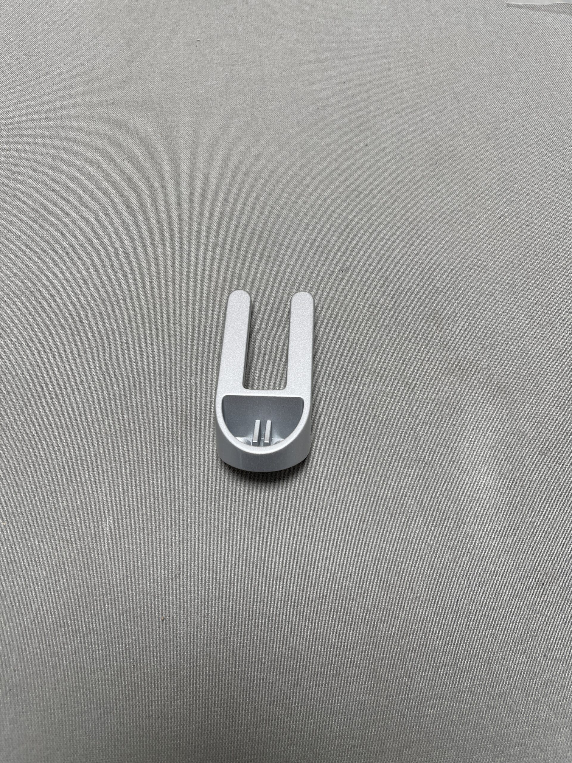 Garderoben Kleiderhaken Doppelhaken Edelstahl silber 5er-Set