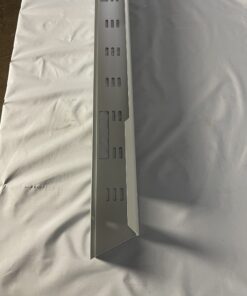 Schreibtisch Kabelwanne horizontal silber inkl. Anleitung + Schrauben