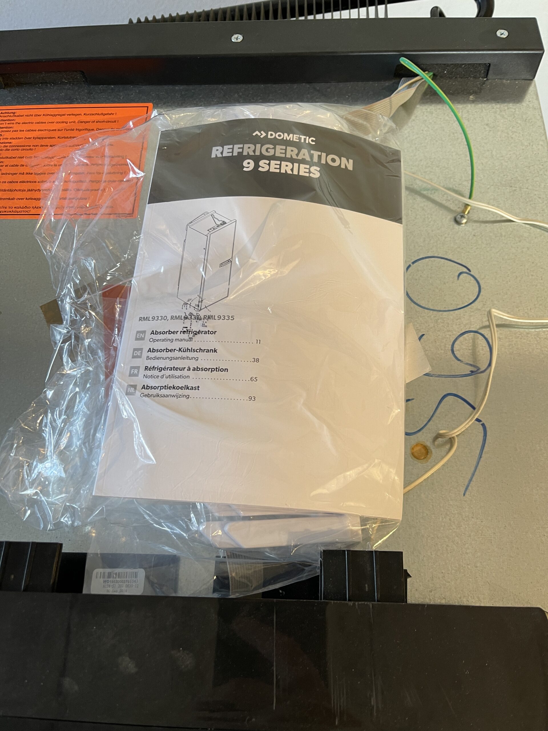 Dometic Kühlschrank Refrigeration 9 Series RML9335