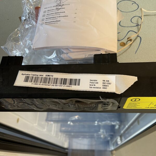 Dometic Kühlschrank Refrigeration 9 Series RML9335