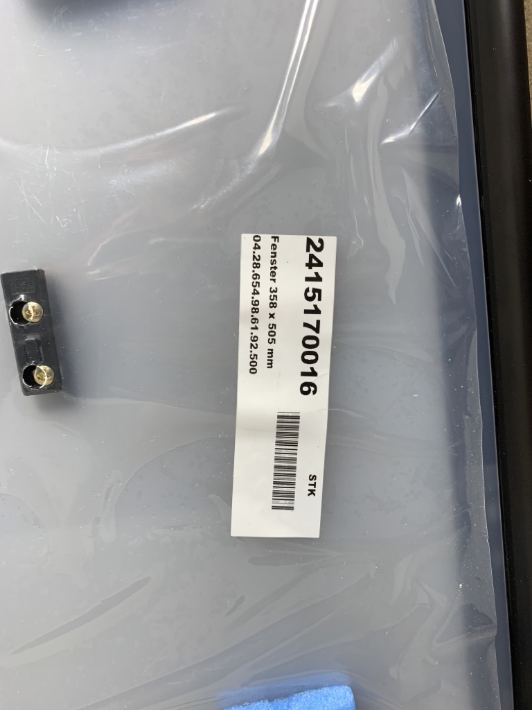 Ausstellfenster Polyplastic 823x382mm 43 R-001745 Neu – Bild 5