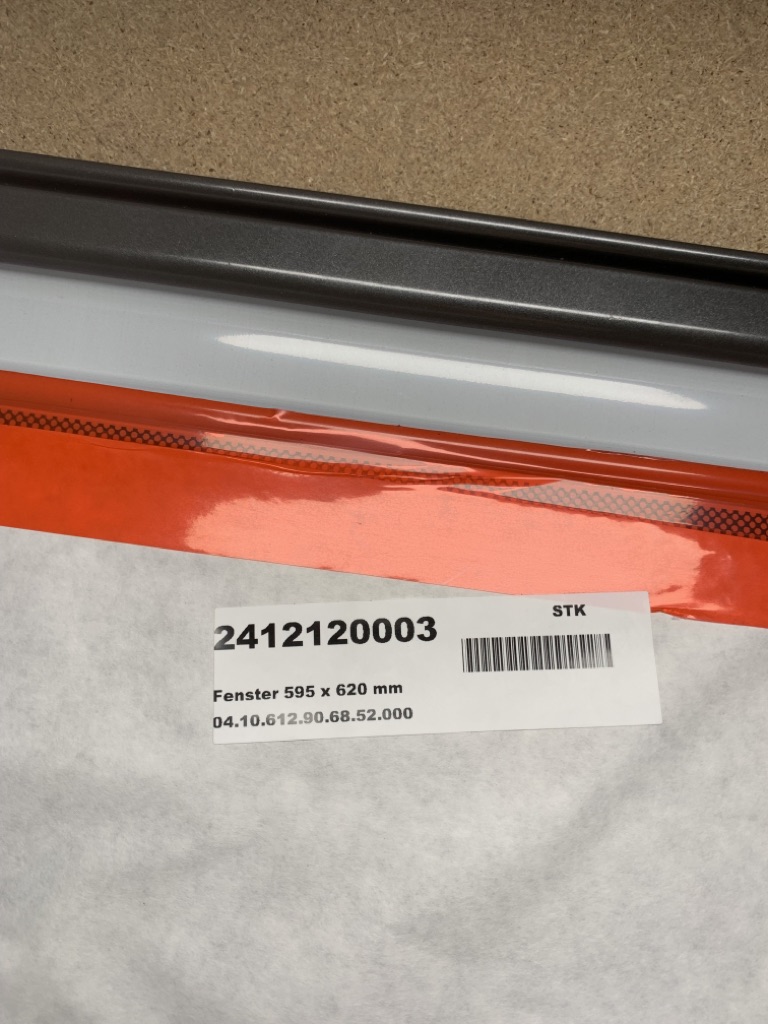 Ausstellfenster Hobby Polyplastic grau 595x620mm 43 R-001745 Neu – Bild 4