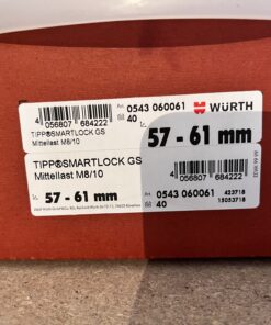 Würth Schlauchschelle 57-61 mm Art.Nr.: 0543060061 20 Stk.