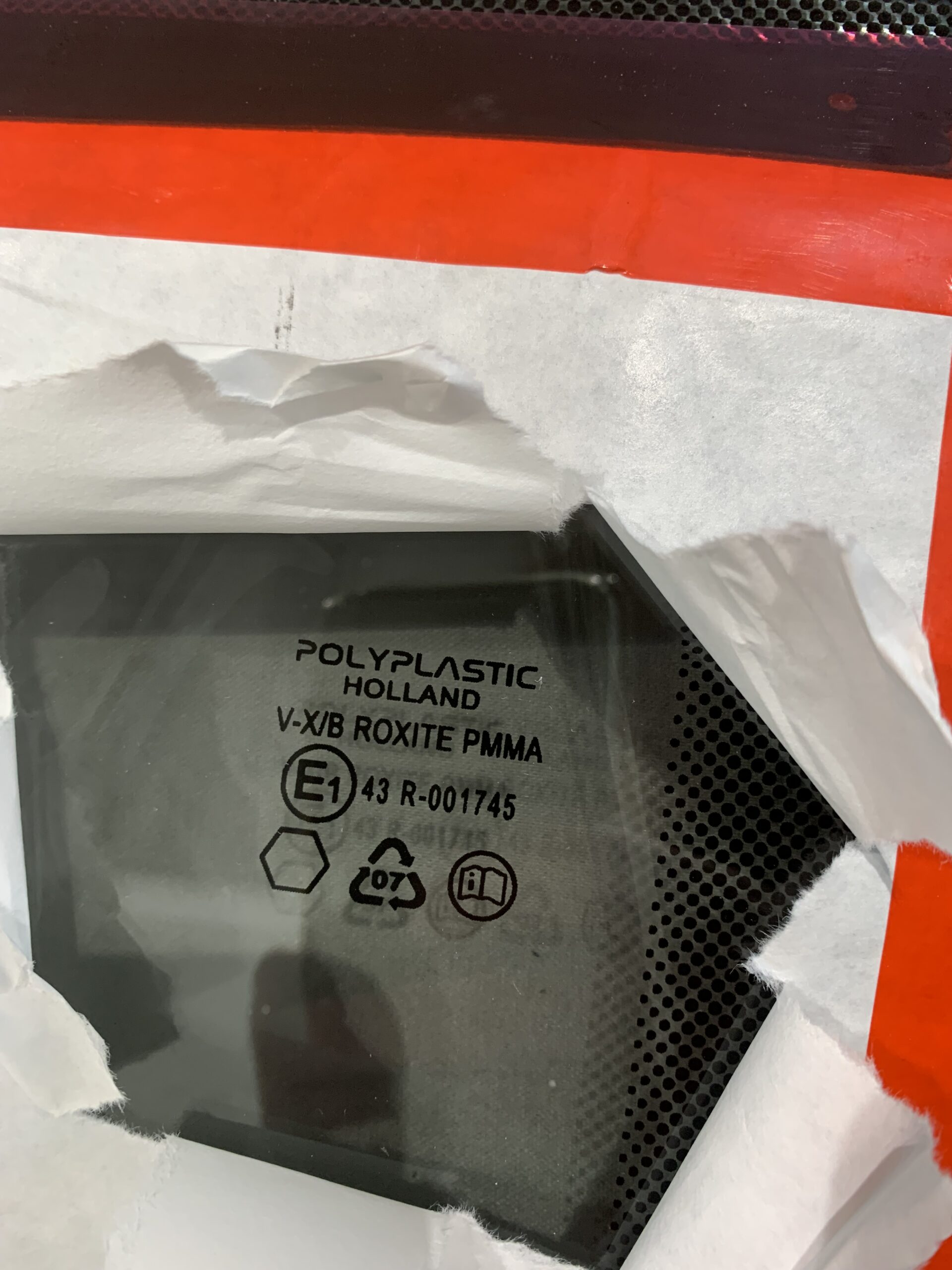 Ausstellfenster Hobby Polyplastic 1290x510mm 43 R-001745 Neu