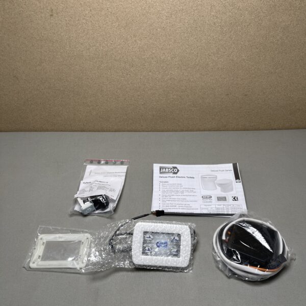 Jabsco Deluxe Flush Electric Toilets Touch Pad Controller 58020 inkl. 2/2 Wege Magnetventil