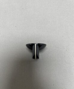 Gasknopf schwarz 2er-Set