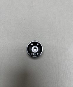 Gasknopf schwarz 2er-Set