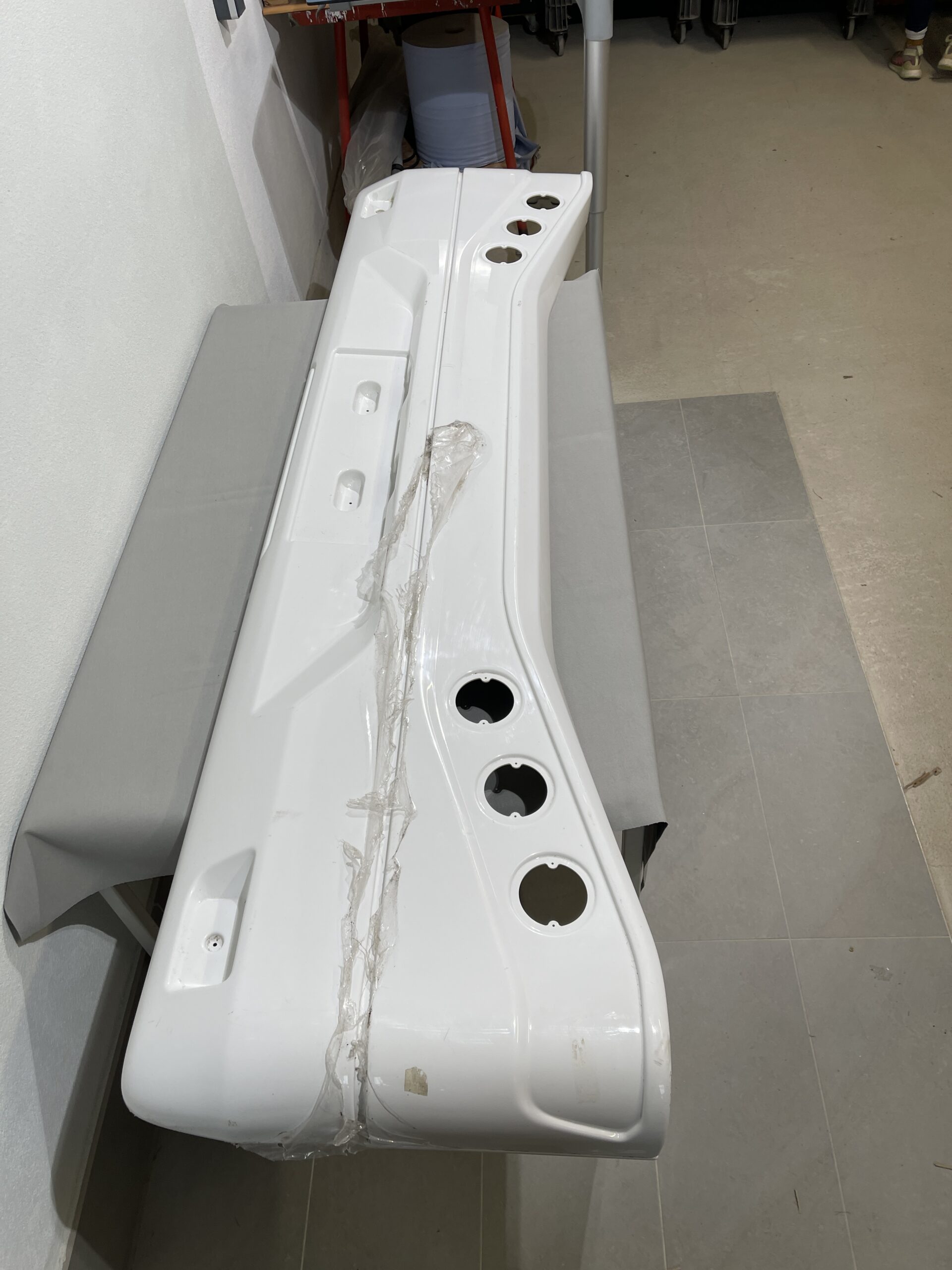 Eura Mobil Heckstoßfänger