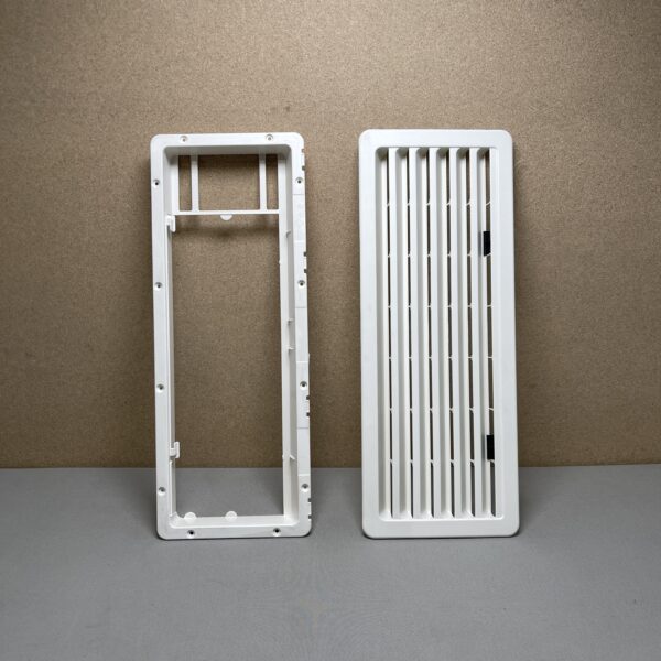 Lüftungsgitter  Kühlschrank  186x480 weiß Kronacher
