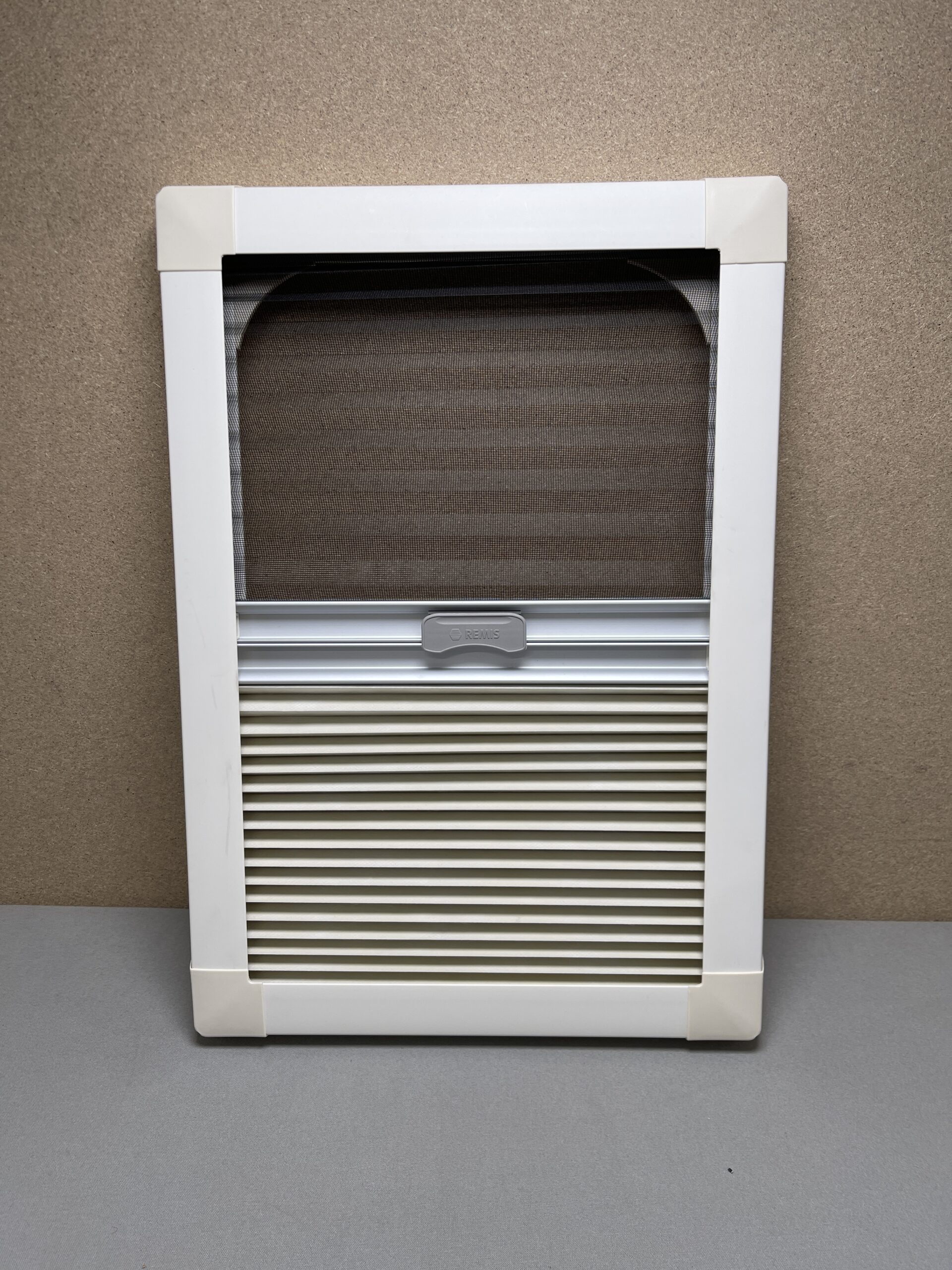 Remis Kombi-Rollo Verdunklung und Fliegenschutz ca. 500x 350 mm beige