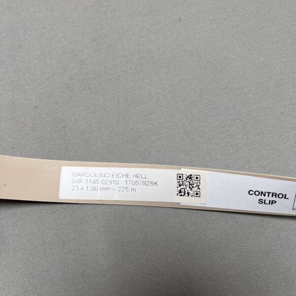 Kantenumleimer 23x1 mm, Bardolino Eiche hell, Wohnmobil / Wohnwagen, 10 m