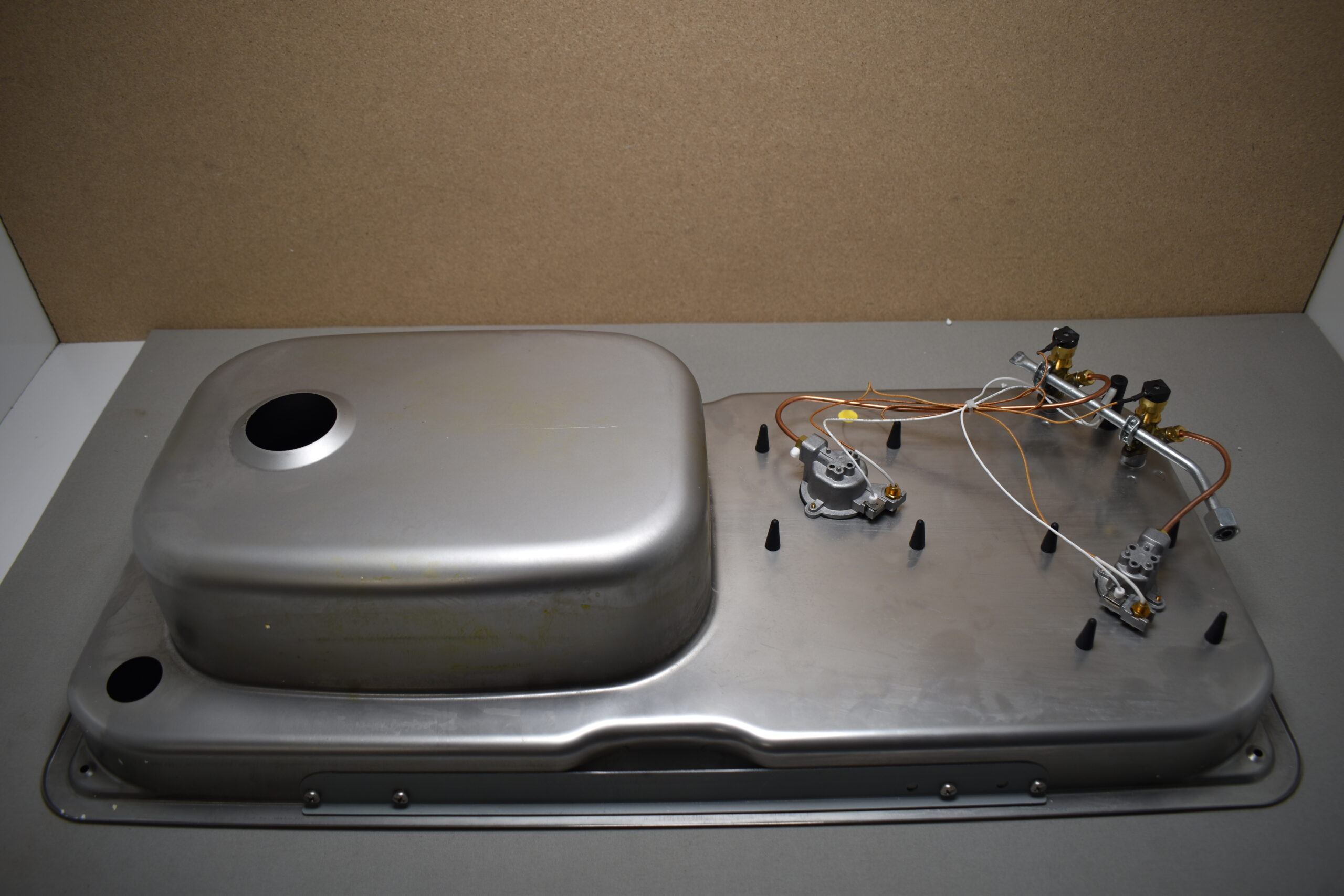 Can Gas Einbaukochfeld mit Spüle FL 1766-P