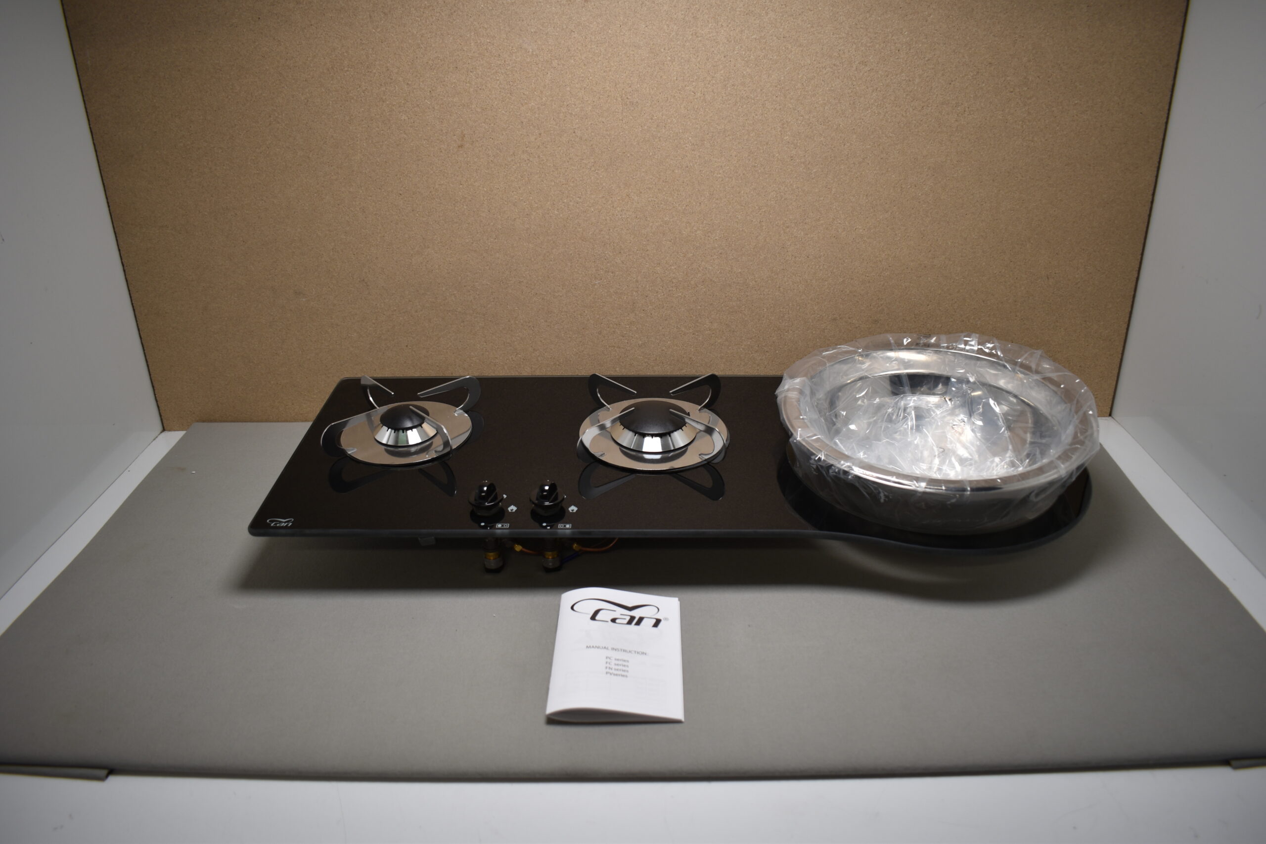 Can Gas Spüle-Kocher Kombination 2-flammig